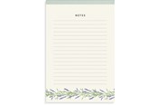 Blokke, Formularer & Notesbøger - Burde Notepad Textile green A5 - 92758400