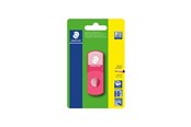 Skrive- og Tegneværktøjer - Staedtler Blyantspidser m. viskel. Neonpink Bk - 511SEF20BK