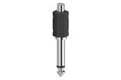 Kabler - diverse - Hama RCA to 6.3 mm Jack cable gender changer - 00205188