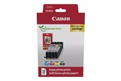 Papir, Fotopapir og Etiketter - Canon CLI-581 / 2106C006 C/M/Y/BK Photo Value Pack - 2106C006