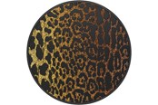 Mobil - Andet Tilbehør - PopSockets Embossed Metal Leopard Removable Grip with Standfunction LUXE - 802118