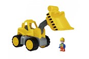 Babylegetøj - BIG Power Worker Midi Wheel Loader Shovel with Figure - 800054837