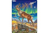 Puslespil - Larsen Puzzles Larsen Reindeer (60 pcs) - LA-FH26