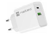 Mobil - Adaptere & Opladere - Natec Ribera power adapter - USB 24 pin USB-C - 20 Watt - NUC-2061