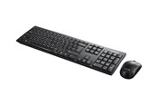 Tastatur - Lenovo 100 Wireless Combo - keyboard and mouse set - English - black - Tastatur & Mus sæt - Engelsk - Sort - GX30L66303
