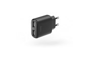 Mobil - Adaptere & Opladere - Hama Charger 2xUSB-A 12W Black - 00201627