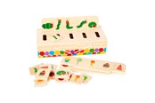 Leg & Læring - Small Foot - Caterpillar Never Enough Images Sorting box - 11342