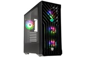 Kabinet - Kolink Unity Cascade ARGB - Kabinet - Miditower - Sort - UNITY CASCADE BLK