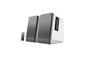 HiFi højtaler - Edifier R1700BT - 4" Bluetooth Bookshelf Speakers - 66W - White - R1700BT WHITE/SILVER