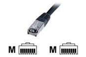 Netværkskabel - DIGITUS Premium - patch cable - 1 m - black - Sort - 1m - DK-1531-010/BL