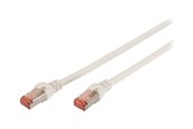 Netværkskabel - DIGITUS Professional patch cable - 10 m - white - Hvid - 10m - DK-1644-100-WH-5