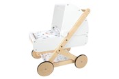 Dukker & Tilbehør - Small Foot - Wooden Doll Pram Little Button - 11914