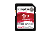 Hukommelseskort - Kingston Canvas React Plus V60 SD - 280MB/s - 1TB - SDR2V6/1TB