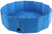 Hunde - FLAMINGO Doggy Splash Pool Blue M  120x30CM - 540058510924