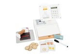 Rolleleg - Small Foot - Wooden Toy Cash Register with Scanner 15dlg. - 12249