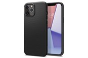 Mobil - Covers & Cases - Spigen Liquid Air - black - iPhone 12/Pro - ACS01701