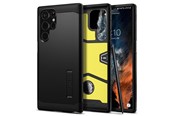 Mobil - Covers & Cases - Spigen Tough Armor - black - Samsung Galaxy S22 Ultra *DEMO* - ACS03923