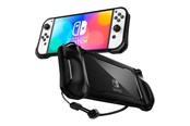 Spil tilbehør - Spigen Rugged Armor - black - Nintendo Switch OLED - Cover - Nintendo Switch OLED - ACS04020