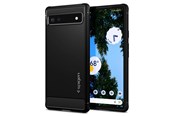 Mobil - Covers & Cases - Spigen Rugged Armor - black - Google Pixel 6a - ACS04476