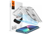 Mobil - Beskyttelsesglas - Spigen Glass tR EZ Fit Transparency Sensor Open 2 Pack -  iPhone 16e/14/13/13 Pro - AGL03389