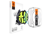Mobil - Beskyttelsesglas - Spigen Glass tR EZ Fit 2 Pack - Samsung Galaxy Watch6 44mm - AGL06520