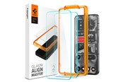 Mobil - Beskyttelsesglas - Spigen Glass tR AlignMaster 2 Pack - Nothing Phone (2) - AGL06981