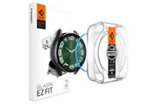 Mobil - Beskyttelsesglas - Spigen Glass tR EZ Fit 2 Pack - Samsung Galaxy Watch6 Classic 47mm - AGL07066