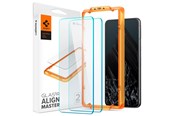 Mobil - Beskyttelsesglas - Spigen Glass tR AlignMaster 2 Pack - Google Pixel 8 Pro - AGL07395