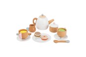 Rolleleg - Small Foot - Wooden Tea Set with Play Food 17 pcs - 11214