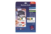 Papir, Fotopapir og Etiketter - Avery Quick&Clean C32026-10 - business cards - matte - 100 card(s) - 54 x 85 mm - 270 g/m² - C32026-10