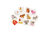 Små gaver til børn - LG-Imports Tattoos Farm animals 12 pcs. - 8481