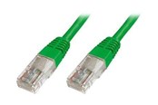 Netværkskabel - DIGITUS Ecoline patch cable - 50 cm - green - Grøn - 0.5m - DK-1512-005/G