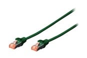 Netværkskabel - DIGITUS Professional patch cable - 5 m - green - Grøn - 5m - DK-1644-050-G-10