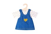 Dukker & Tilbehør - Heless Doll dress with Golden T-Shirt 28-35 cm - 1052