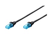 Netværkskabel - DIGITUS Professional patch cable - 2 m - black - Sort - 2m - DK-1511-020/BLACK