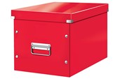 Arkivering & Opbevaring - Leitz Opbevaringsboks Click & Store WOW Cube Large Rød - 61080026