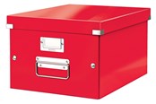 Arkivering & Opbevaring - Leitz Opbevaringsboks Click & Store WOW Medium Rød - 60440026