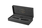 Skrive- og Tegneværktøjer - Parker Ingenuity kuglepen | Core Collection | Sort med sort trim | Medium Point med sort blæk | Gaveæske - 2182016
