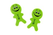 Skrive- og Tegneværktøjer - LG-Imports Eraser - Smile Face 2 pcs (Assorted) - 6577