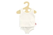 Dukker & Tilbehør - Heless Doll underwear and shirt White 20-25 cm - 9221