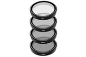 Kamera & objektivtilbehør - TELESIN Filter set CPL/ND8/ND16/ND32 for DJI Action 3 / 4 - OA-FLT-005