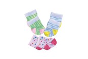 Dukker & Tilbehør - Heless Doll Socks 3 Pairs 28-35 cm - 8791