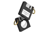 Mobil - Andet Tilbehør - Elago Floppy Disc Case for AirTag Black - EAT-DISK-BK