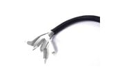 Kabel Organisering - Desire2 Deskmate Cable Sheath 4m Velcro Closing Black - D2CSH4MBK