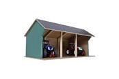 Trælegetøj - Kids Globe Agricultural shed 1:32 - 610192