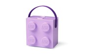 Børneværelse - LEGO BOX W. HANDLE -  LAVENDER - 40240004