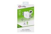 Mobil - Adaptere & Opladere - CELLY TC2USBTURBO power adapter - 2 x USB - TC2USBTURBO