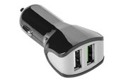 Mobil - Adaptere & Opladere - CELLY CC2USBTURBOBK car power adapter - USB - CC2USBTURBOBK