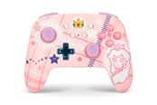 Spil tilbehør - PowerA Enhanced Trådløs Controller til Nintendo Switch - Princess Peach Plaid - Wireless Controller - Nintendo Switch - NSGP0255-01