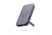 Powerbank - UGREEN Foldable Kickstand Magnetic Battery Powerbank - Grå - 10000 mAh - 15086
